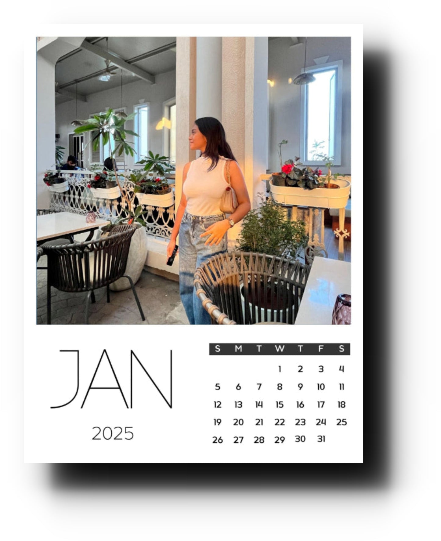 Calendar Magnet - Single Month