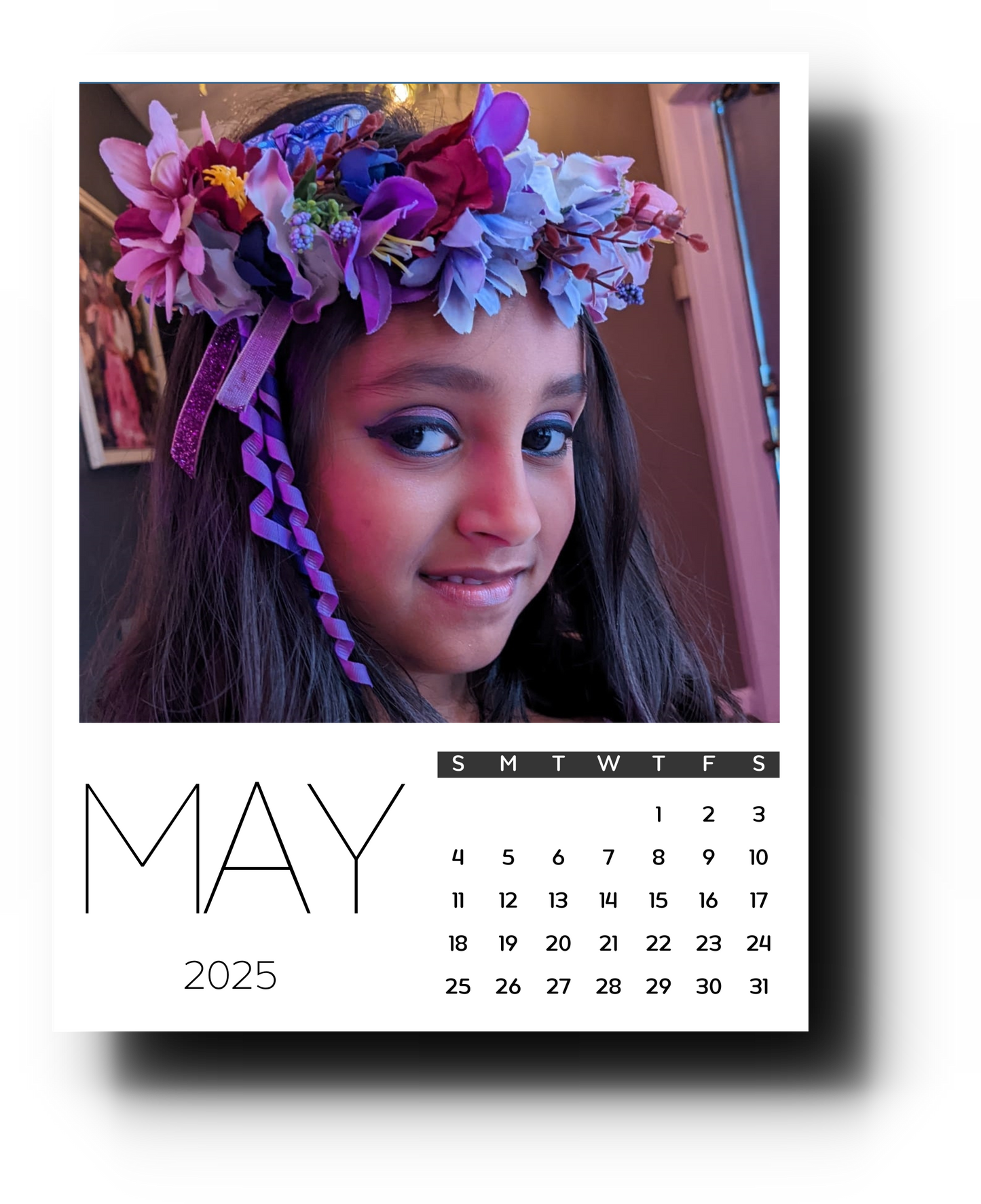 Calendar Magnet - Single Month