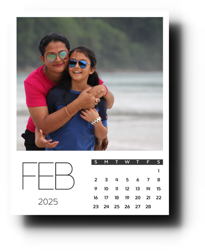Calendar Magnet - Single Month