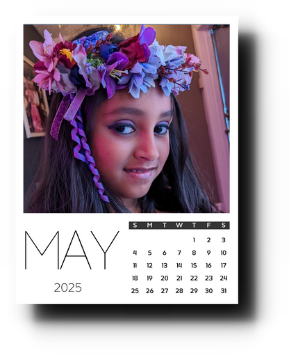 Calendar Magnet - Single Month